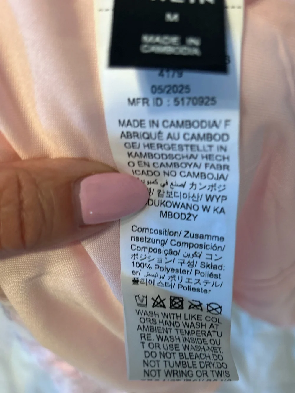 SHEIN Sequin Mini Skirts in Apricot & Light Pink